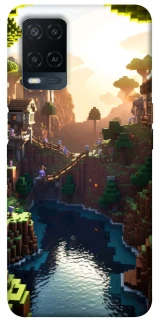 Чохол на Oppo A54 4G Minecraft sunset фото 1 з 1