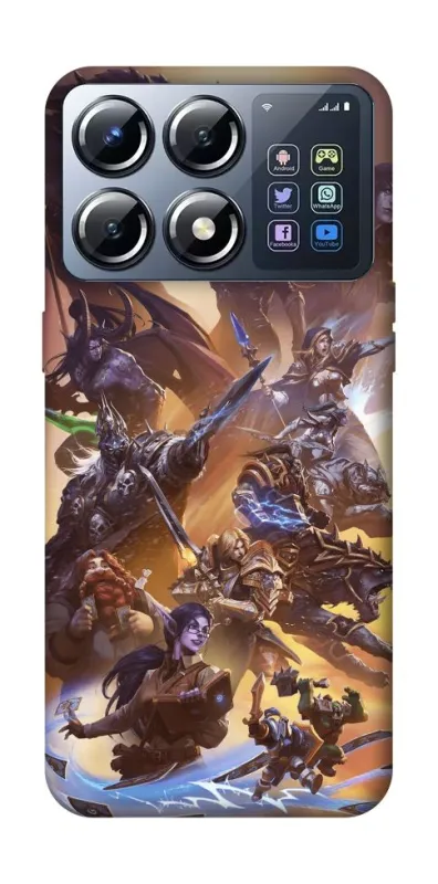 Чохол на Xiaomi POCO X8 Pro Warcraft v4 фото 1 з 1
