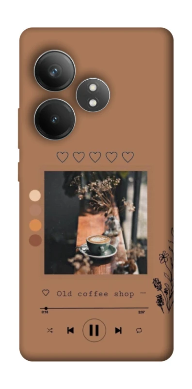 Чохол на Realme GT Neo 6 SE Coffee player фото 1 з 1