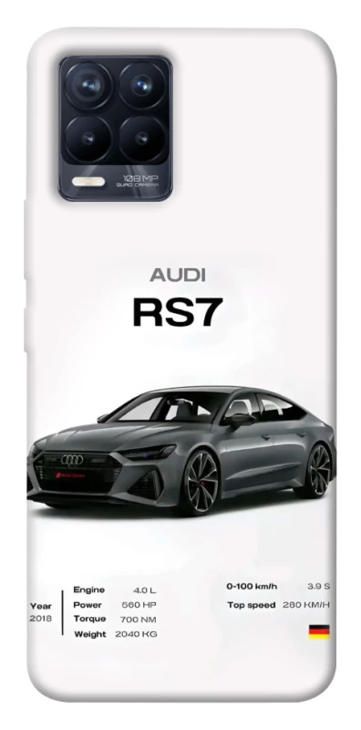 Чехол на Realme 8 Audi RS7 фото 1 из 1
