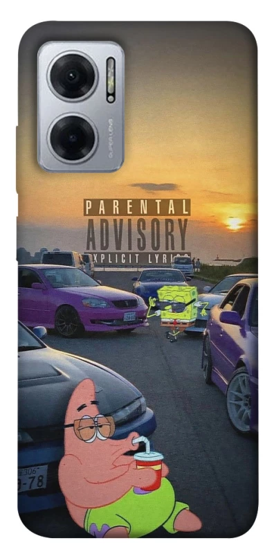 Чохол на Xiaomi Redmi Note 11E Патрік на перегонах фото 1 з 1