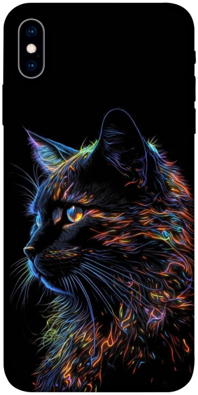 Чехол на Apple iPhone X (5.8") Черный кот фото 1 из 1