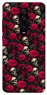 Чехол на Xiaomi Redmi K20 / K20 Pro / Mi9T / Mi9T Pro Черепа и розы фото 1 из 1