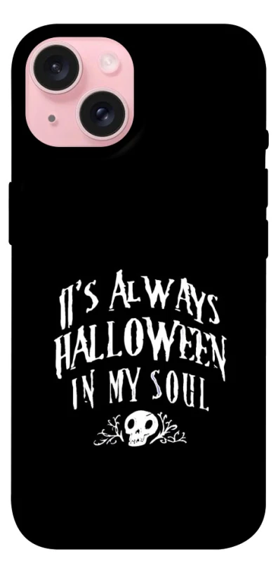 Чохол на Apple iPhone 15 (6.1") Halloween in my soul фото 1 з 1