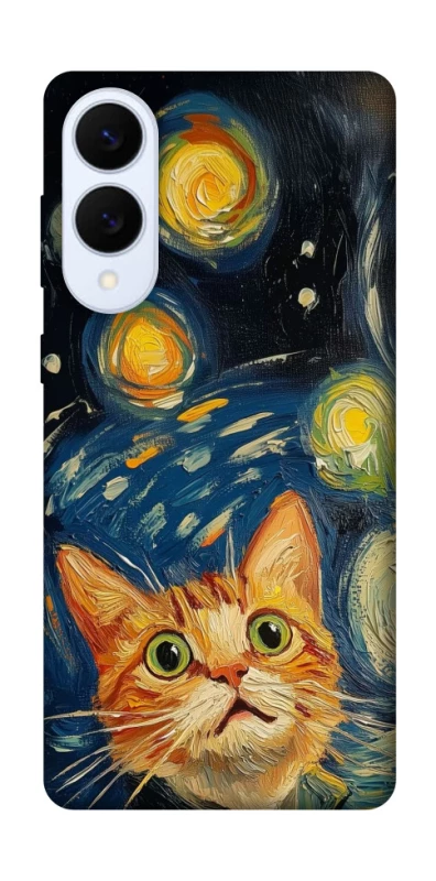Чехол на Samsung Galaxy S25 Edge paint cat фото 1 из 1