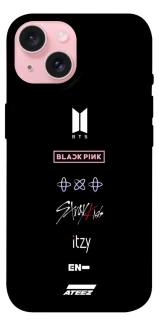 Чехол на Apple iPhone 15 (6.1") K-pop Logo фото 1 из 1