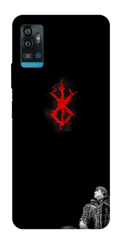 Чехол на ZTE Blade A71 berserk black фото 1 из 1