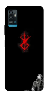 Чехол на ZTE Blade A71 berserk black фото 1 из 1
