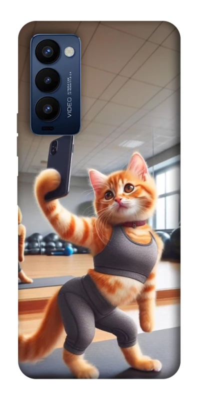 Чехол на TECNO Camon 18 Pro Кошечка фото 1 из 1