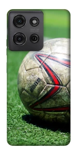 Чехол на Motorola Moto G75 Мяч на газоне фото 1 из 1
