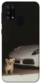 Чехол на Samsung Galaxy M31 Porsche white фото 1 из 1