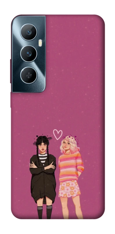 Чохол на Realme C65 4G Raven & Rainbow Wednesday фото 1 з 1