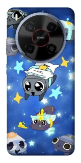 Чохол на ZTE Blade V70 Max Pebble kitten stars фото 1 з 1