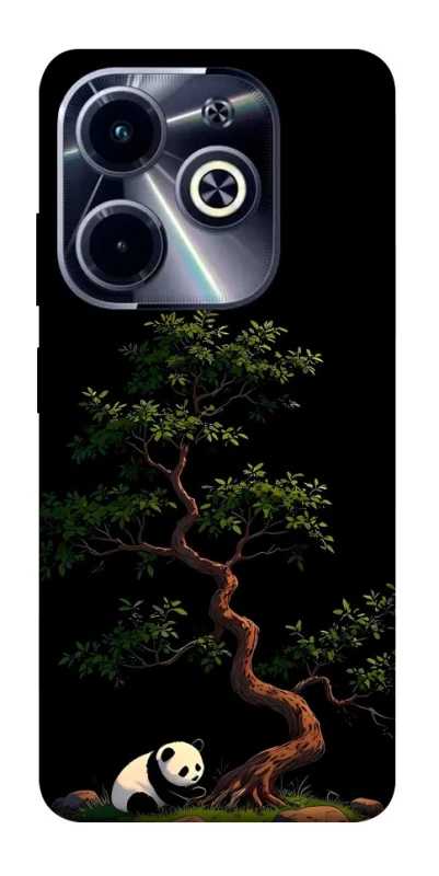 Чохол на Infinix Hot 40i Panda and tree фото 1 з 1
