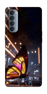 Чохол на Oppo Reno 4 Pro Cyber butterfly фото 1 з 1