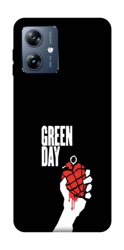 Чехол на Motorola Moto G54 Power Green Day logo фото 1 Чехол на Motorola Moto G54 Power Green Day logo фото 1 из 1