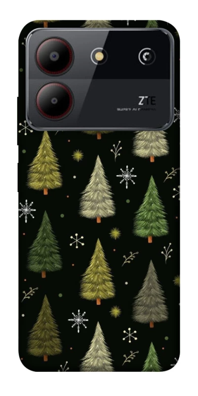 Чохол на ZTE Blade A54 4G Новорічний v42 фото 1 з 1