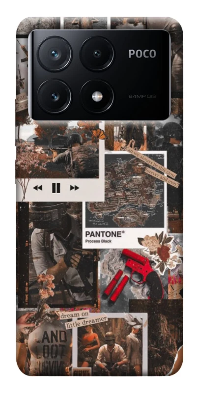 Чохол на Xiaomi Poco X6 PUBG Collage фото 1 з 1