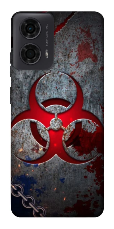 Чохол на Motorola Moto G04 Радіація v3 фото 1 з 1