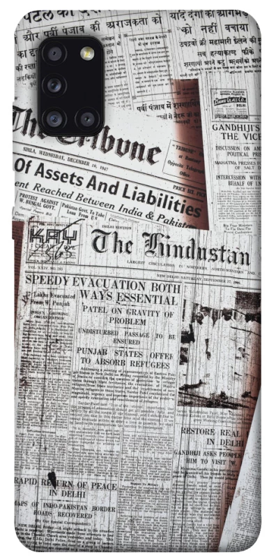 Чехол на Samsung Galaxy A31 Газеты фото 1 из 1