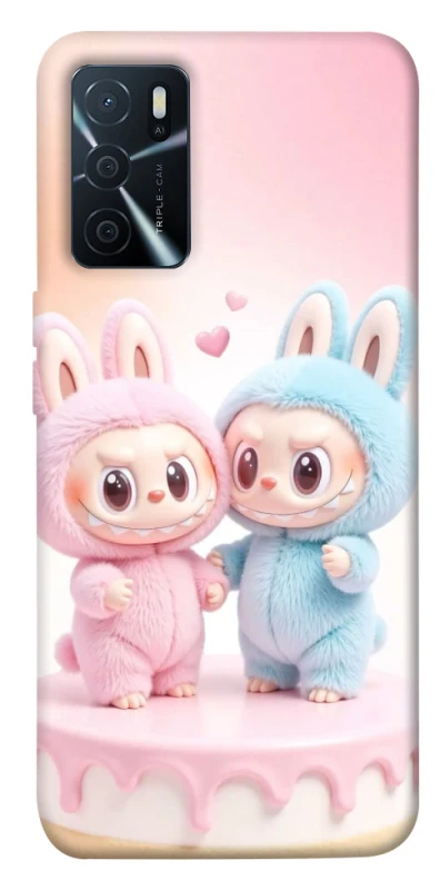 Чохол на Oppo A16s / A16 Labubu Twins фото 1 з 1