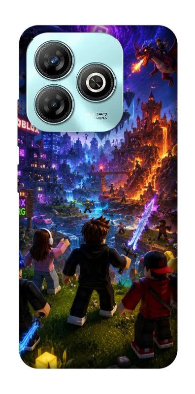 Чохол на ZTE Blade A75 4G Roblox aesthetics ver.12 фото 1 з 1