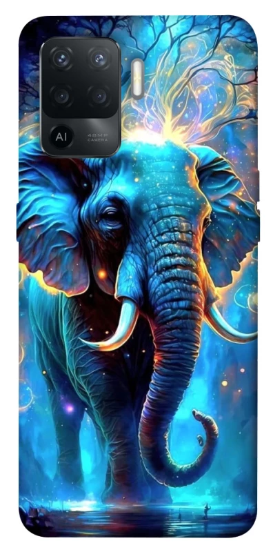 Чехол на Oppo Reno 5 Lite Слон фото 1 из 1