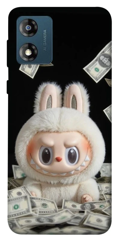 Чохол на Motorola Moto E13 Dollar Labubu фото 1 з 1