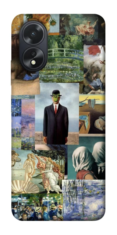 Чехол на Oppo A18 Art collage ver.4 фото 1 из 1