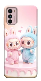 Чехол на Motorola Moto G42 Labubu Twins фото 1 из 1