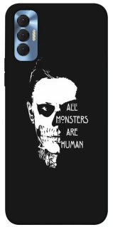 Чохол на TECNO Spark 8P All Monsters are Human фото 1 з 1