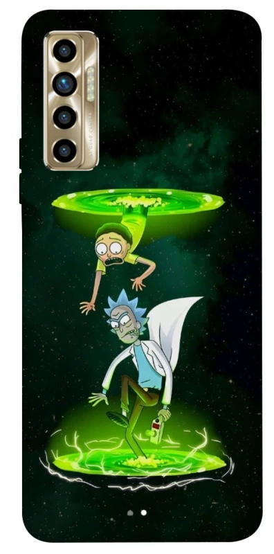 Чехол на TECNO Camon 17P Rick and Morty фото 1 из 1