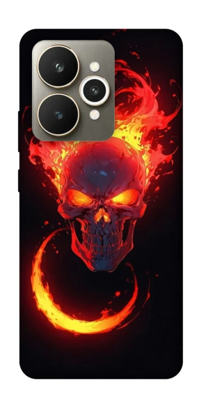 Чехол на Realme 15 Blood Skull фото 1 из 1