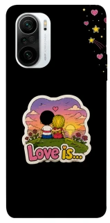 Чехол на Xiaomi Redmi K40 / K40 Pro / K40 Pro+ / Poco F3 Love is ver.5 фото 1 из 1