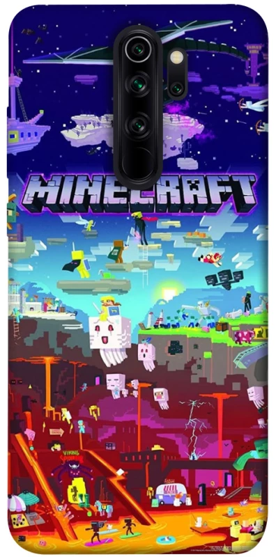 Чехол на Xiaomi Redmi Note 8 Pro Minecraft world фото 1 из 1