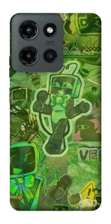 Чохол на Motorola Moto G Power (2025) Dandysworld tv green theme фото 1 з 1