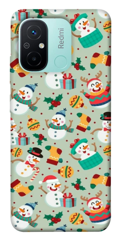 Чехол на Xiaomi Redmi 12C / Poco C55 Новогодний v2 фото 1 из 1
