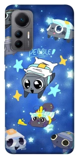Чехол на Xiaomi 12 Lite Pebble kitten stars фото 1 из 1