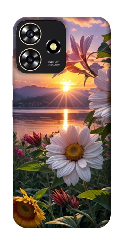 Чохол на ZTE Blade A73 4G Flowers v31 фото 1 з 1