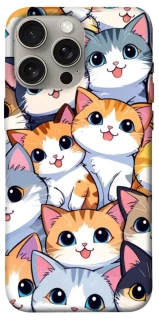 Чехол на Apple iPhone 15 Pro Max (6.7") Cute Cat v2 фото 1 из 1