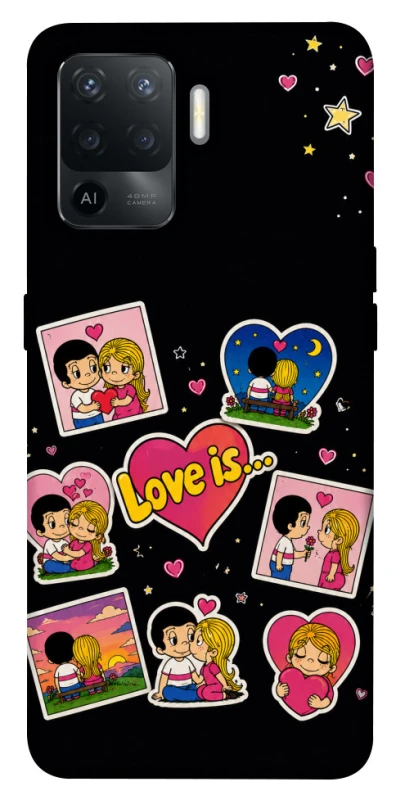 Чохол на Oppo Reno 5 Lite Love is фото 1 з 1