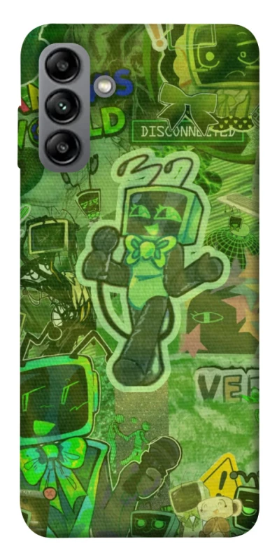 Чохол на Samsung Galaxy A04s Dandysworld tv green theme фото 1 з 1