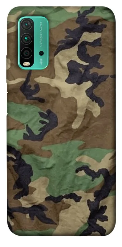 Чехол на Xiaomi Redmi Note 9 4G / Redmi 9 Power Camouflage v12 фото 1 из 1