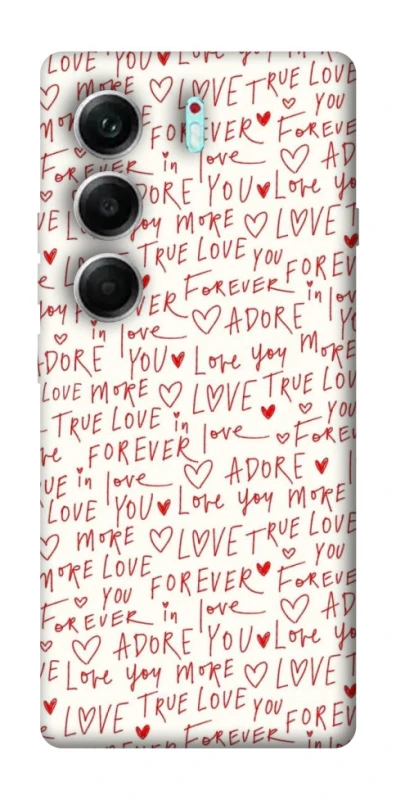 Чохол на Tecno Camon 40 Pro 5G Love aesthetic ver.4 фото 1 з 1