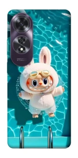 Чохол на Oppo A60 Labubu in the pool ver.2 фото 1 з 1