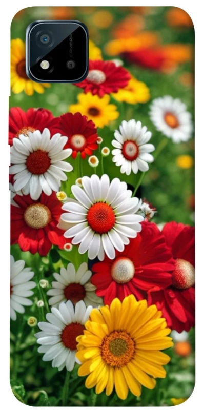 Чехол на Realme C20 Flowers v11 фото 1 из 1