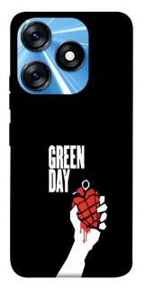 Чехол на TECNO Spark 10 Green Day logo фото 1 Чехол на TECNO Spark 10 Green Day logo фото 1 из 1