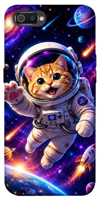 Чехол на Realme C2 Space Cat фото 1 из 1