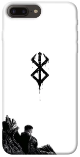 Чохол на Apple iPhone 7 plus / 8 plus berserk white фото 1 з 1