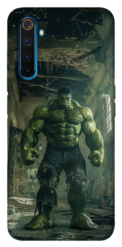 Чехол на Realme 6 Pro Angry Hulk фото 1 из 1